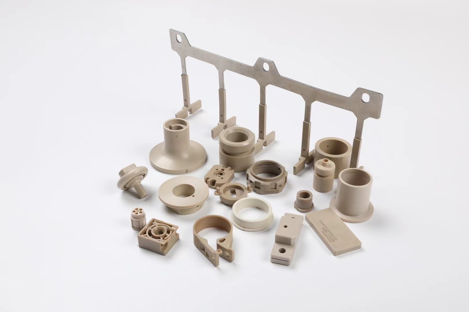 Engineering plastic CNC machining workshop