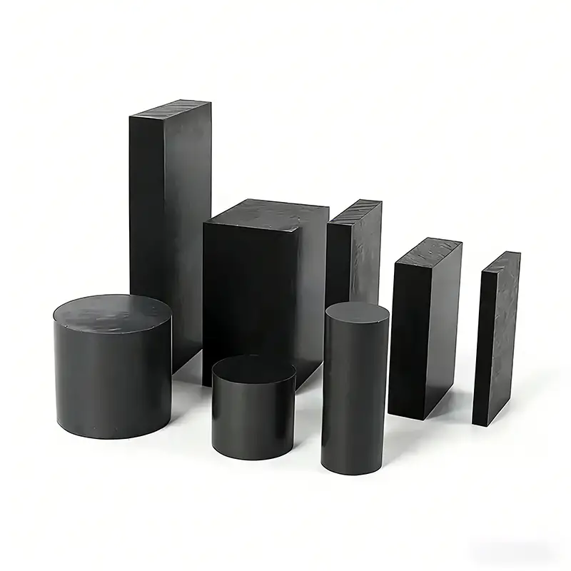 High-Rigidity 40% GF Black PPS Sheets & Rods
