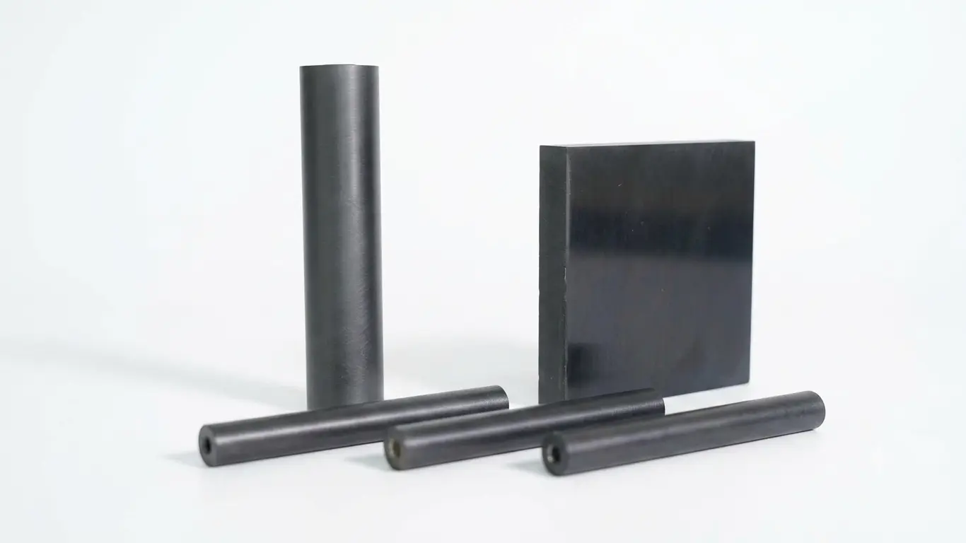 Black PBI (Polybenzimidazole) Plate & Sheet
