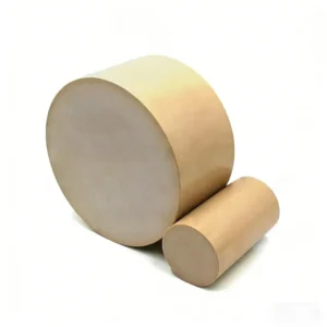 Stress-Relieved Aramid Fiber Filled PEEK Rods
