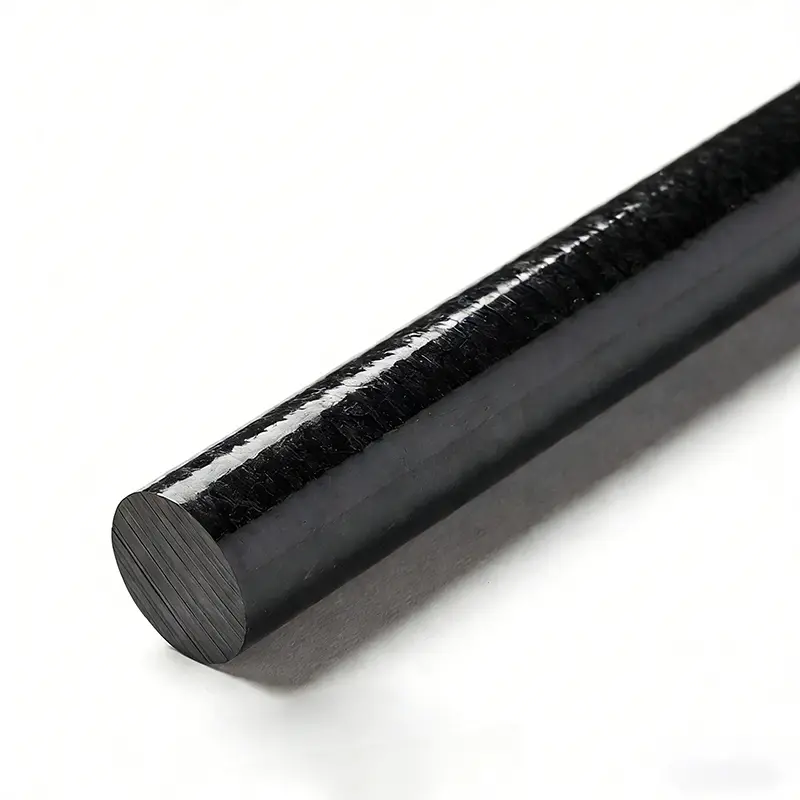 Extruded Black PPS Rods for Machining