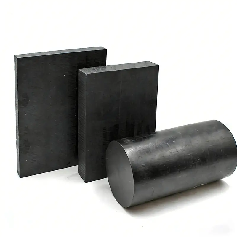 Glass-Reinforced Black PPS Sheets & Rods