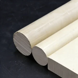 White GF30% High-Temp PPS Plates & Round Bars