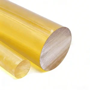 Steam-Sterilizable Amber PPSU Rod – CNC Grade