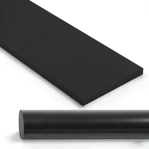 Impact & Steam-Resistant Black PSU/PPSU Rods & Sheets