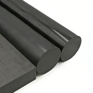 Chemical-Resistant Black PPS Sheets & Rod