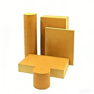 High-Rigidity & Dimensionally Stable Yellow PPS Rods & Sheets