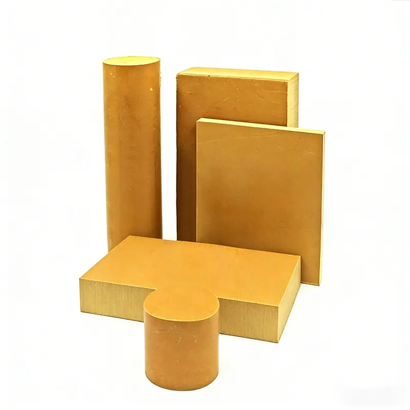 High-Rigidity & Dimensionally Stable Yellow PPS Rods & Sheets