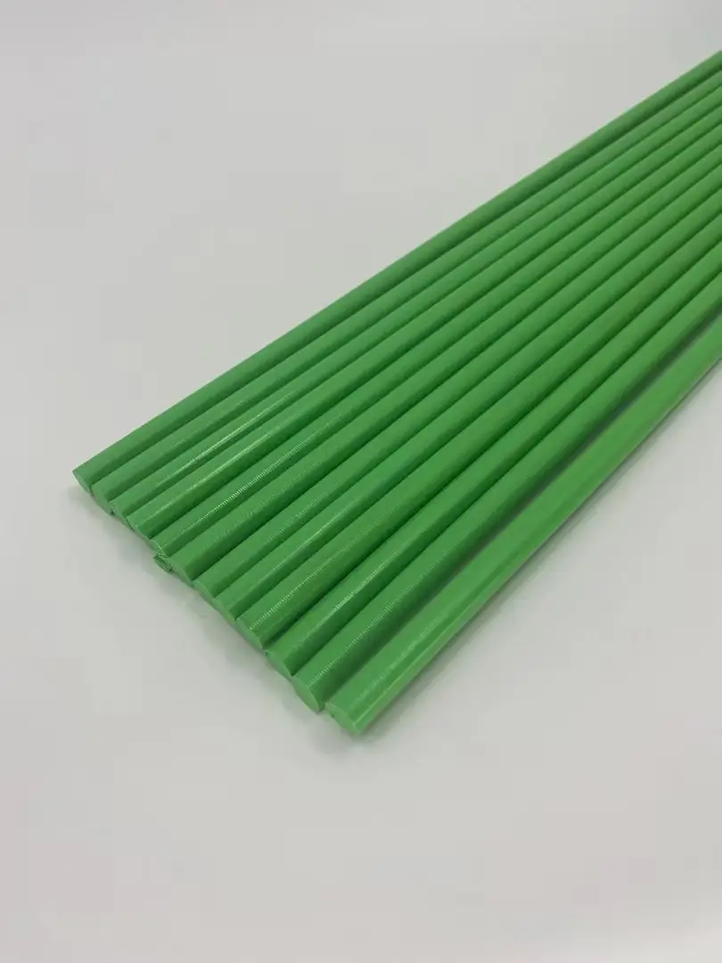 Green PSU/PPSU Rod (Polyphenylsulfone)