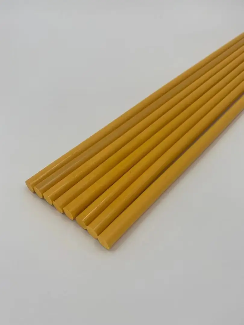 Yellow PPSU Rods | Compounding Plant