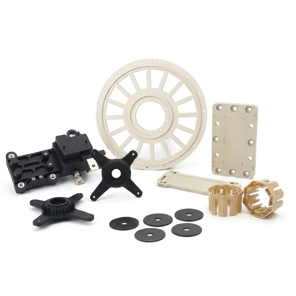 Glass fiber reinforced PPS rods for automotive components